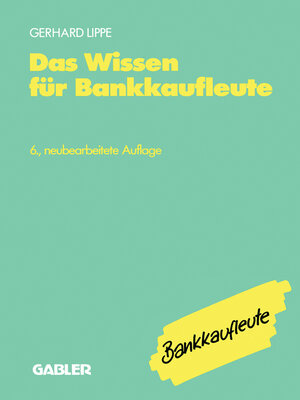 cover image of Das Wissen für Bankkaufleute